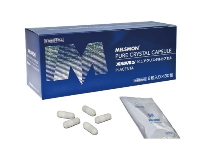 Плацентарная добавка  Melsmon Pure Crystal Capsule, 60 капсул на 30 дней 01557 - фото 1746