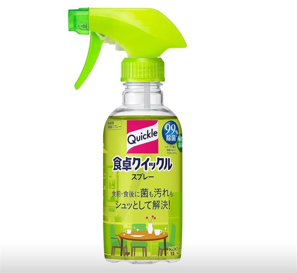 Средство для дезинфекции мебели Dining Table Quickle Spray, 300ml 11819 - фото 2369