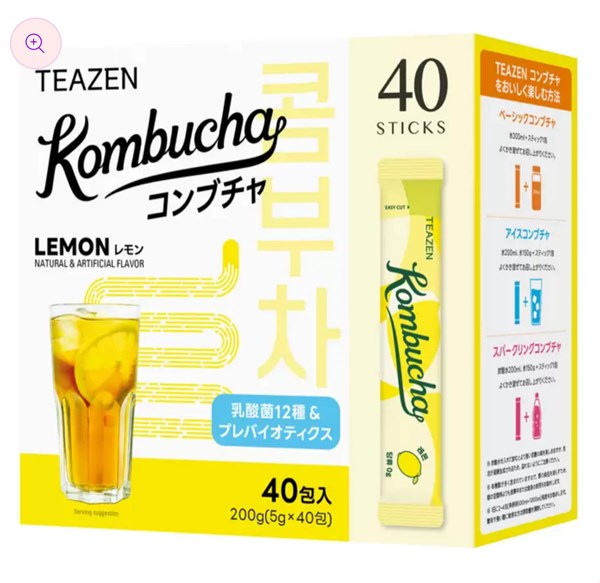 Комбуча TEAZEN ферментированный напиток  (40 пакетиков) 11936