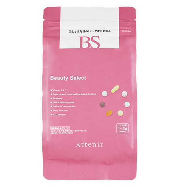 ATTENIR BEAUTY SELECT Комплекс витаминов для женщин, на 30 дней 11959