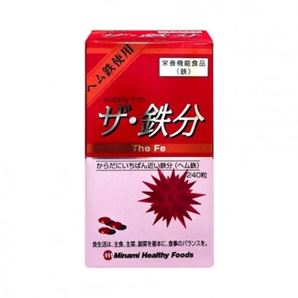 ГЕМОВОЕ ЖЕЛЕЗО "The Fe" Minami Healthy Foods 240 таблеток 12021