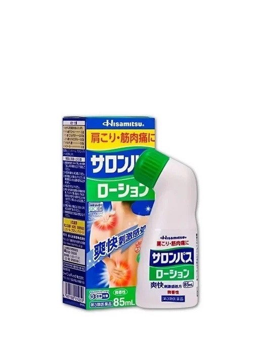 Болеутоляющий лосьон Hisamitsu Salonpas Lotion от боли в суставах и мышцах, 85 мл 12047