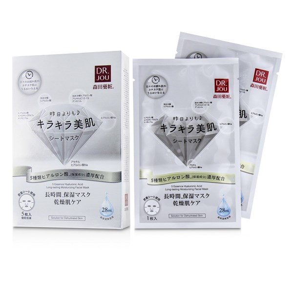 Увлажняющая маска для лица с пятью типами гиалуроновой кислоты DR. JOU (By Dr. Morita) , 5 шт. 12110