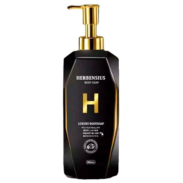 Роскошное мыло для тела с экстрактом черного трюфеля HERBENSIUS, 500 мл 12133