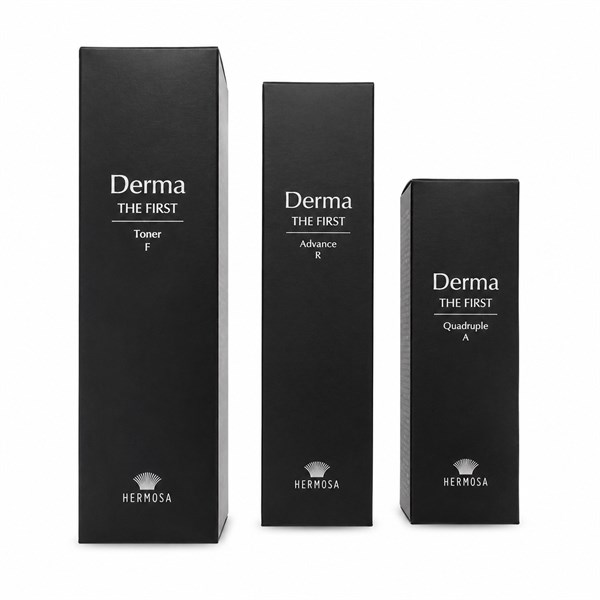 НАБОР ПРЕМИАЛЬНОГО САЛОННОГО УХОДА  HERMOSA DERMA THE FIRST тоник, ретиноловый крем, регенерирующий крем. 12246