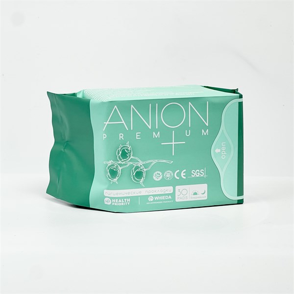Анионовые гигиенические прокладки Whieda Anion+, в ассортименте 12332