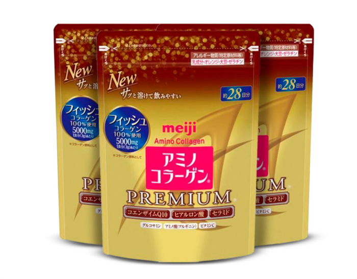 MEIJI Amino Collagen Premium Амино коллаген премиум, с церамидами для красоты кожи и здоровья суставов 196 г х 3 шт (набор) 01953 - фото 358