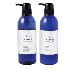 Шампунь+ тритмент с плацентой DR.SELECT 500 ml. 00558