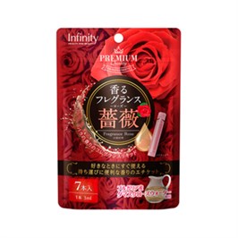 INFINITY Розовая вода пищевая, средство от запаха изо рта и пота, 7 флаконов 11948