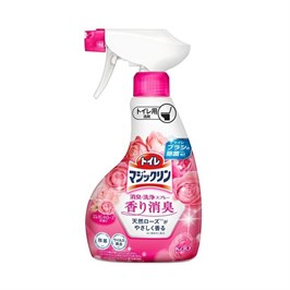 KAO Magiс Clean Toilet Deodorant&Clean Elegant Rose Чистящее и дезодорирующее средство для туалета, с ароматом роз, 350 мл. 12076