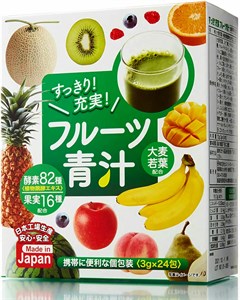 Аодзиру с молочнокислыми бактериями с фруктовым вкусом 24 саше 00823