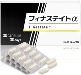Финастат α (10 видов активности для волос), 10 запатентованных ингредиентов, порошок экстракта нони, двойная комбинация основных ингредиентов для активации волос Finastate α, 30 капсул 12164
