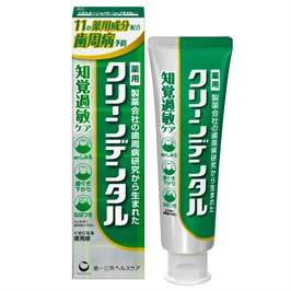 Лечебная зубная паста для чувствительных зубов Daiichi Clean Dental Sensitive Care, 100 г 12295