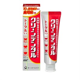 Лечебная зубная паста Daiichi Sankyo Clean Dental L Total Care для комплексной профилактики пародонтита и укрепления десен, 100 г 12296