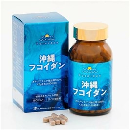 Фукоидан из бурых водорослей Модзуку (Окинава)  Kanehide Bio, 180 капсул 12335