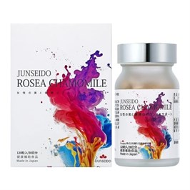 Японский растительный комплекс для женщин JUNSEIDO ROSEA CHAMOMILE, Соевые изофлавоны, экстракт розового дерева, 120 таблеток 12346