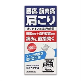 Обезболивающий лосьон при болях в мышцах Rakupetan Liquid, 100 мл 12356