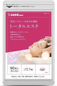 Комплекс для красоты кожи, волос и ногтей SeedComs Total Esthetic, 90 шт 12365