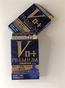 Rohto V-premium Премиальные капли для здоровья глаз, 15мл 00521