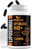 Rossylla NAD+ 1300 MG Supplement - NAD+ высокой абсорбации для поддержания энергии и когнитивных функций 11965