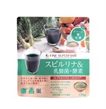 Аодзиру со спирулиной, лактобактериями и ферментами FINE JAPAN Spirulina & Lactic Acid Bacteria × Enzyme 12008